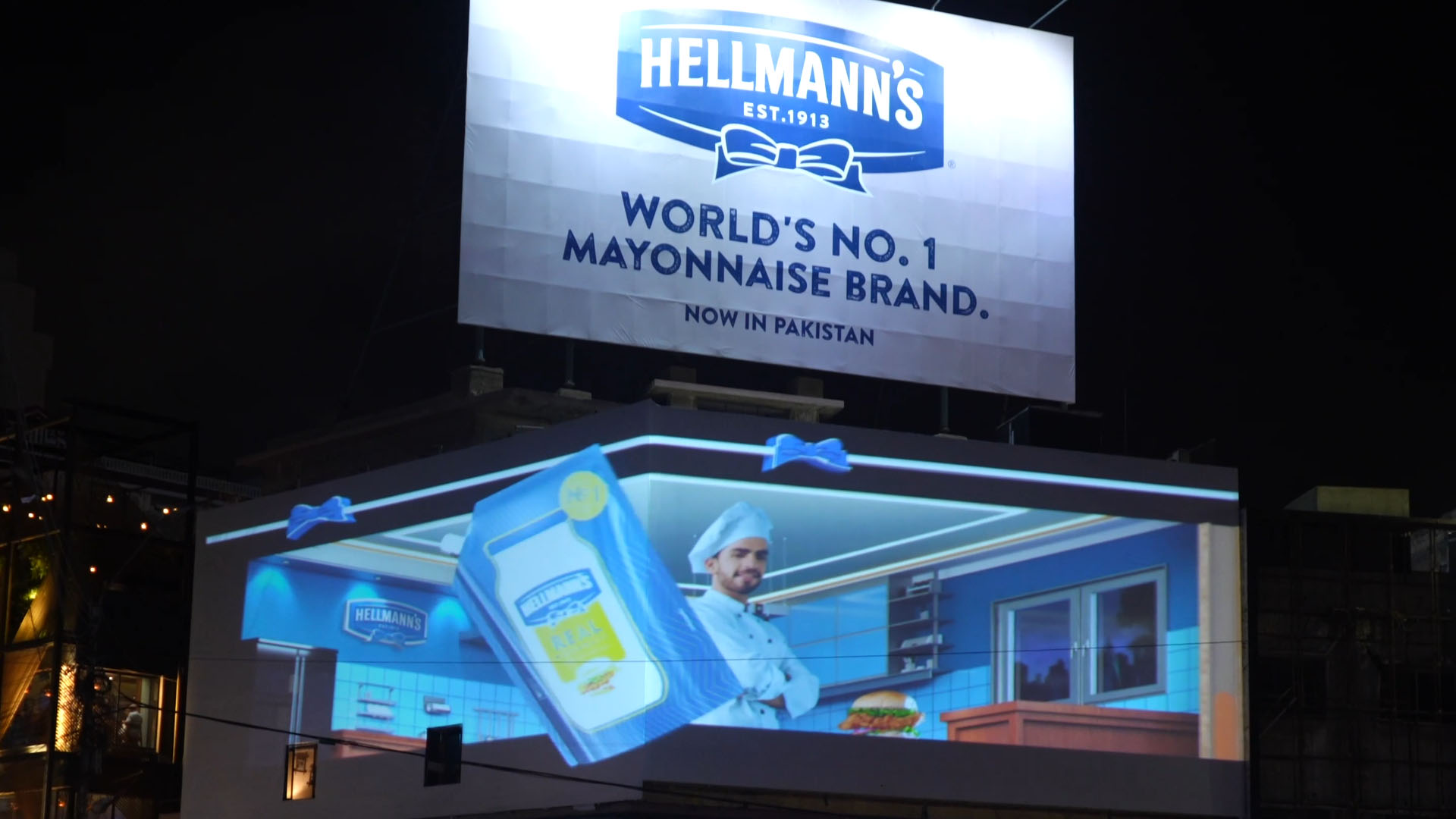 Innovation Catalyst - Hellmann’s Pakistan sets the new industry standards unleashing the magic of tech & creativity launching 1st ever 3D anamorphic projection