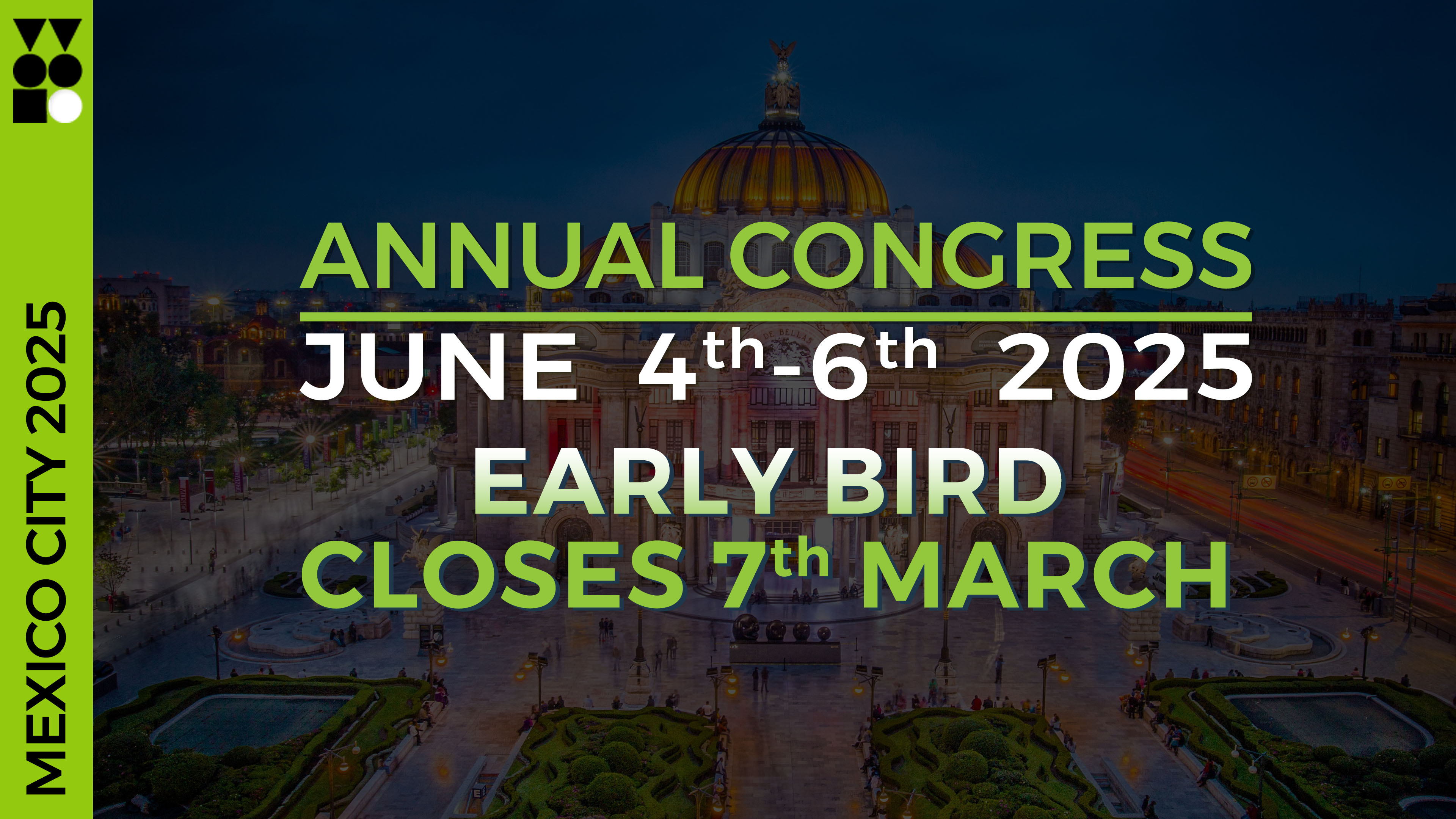 You’ve just one week to take advantage of our Early Bird Rates which finish on March 7th 