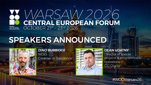 AI in DOOH Deep Dive – Dino Burbidge and Dean Udatny at the WOO Central European Forum, Warsaw 2026