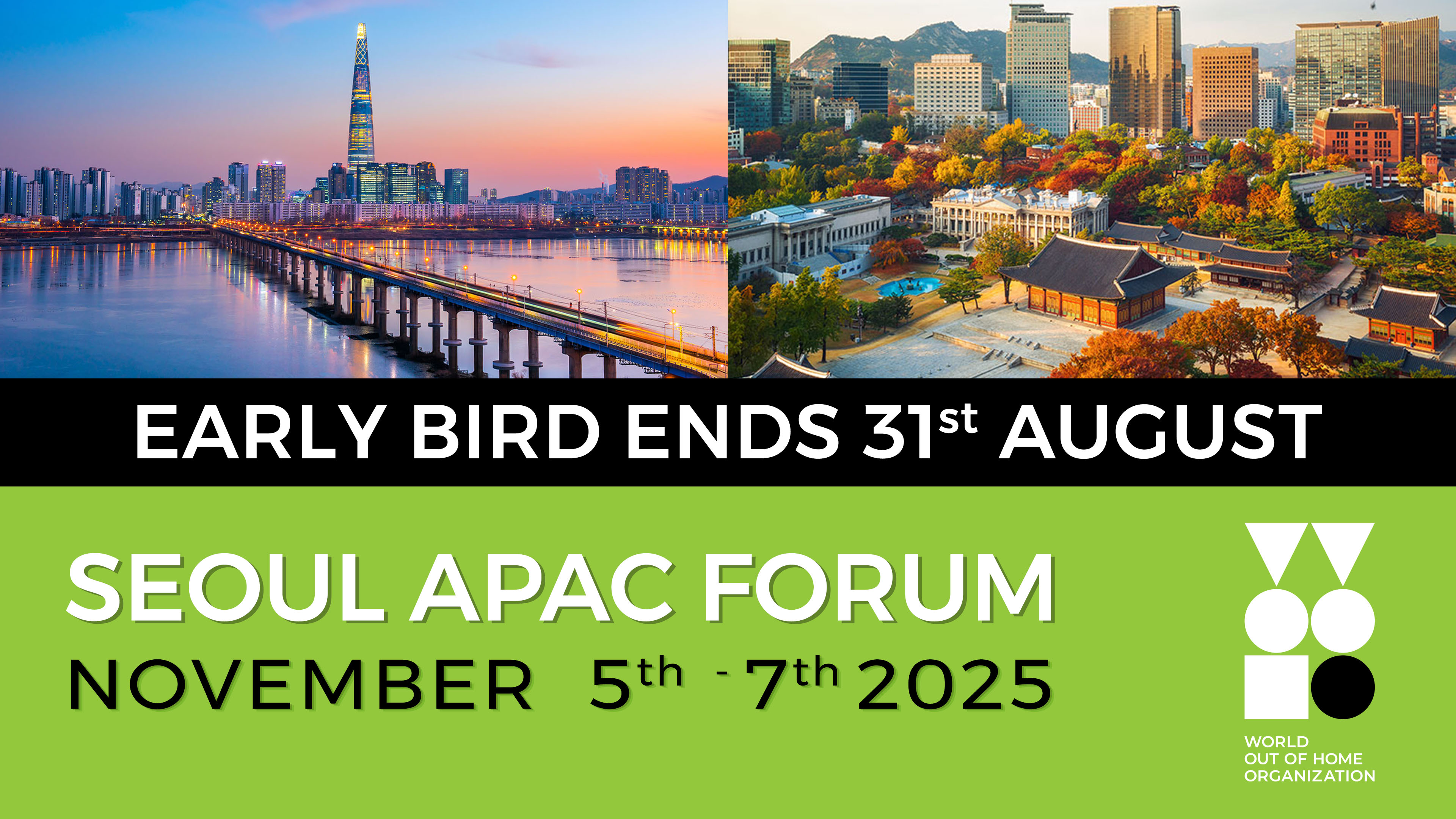 WOO Regional Forum Seoul - Just one week left to take advantage of our Earlybird Rates!