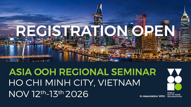 Asia OOH Seminar in association with WOO, Ho Chi Minh City, Vietnam, 12-13 November 2026