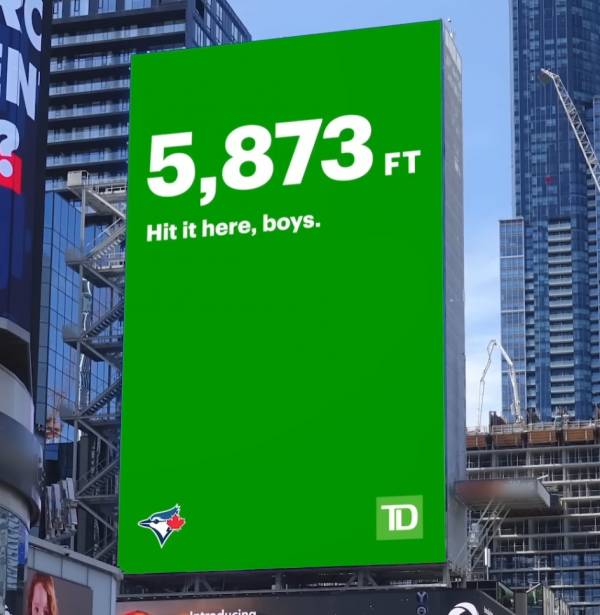 Blue Jays "Hit It Here"