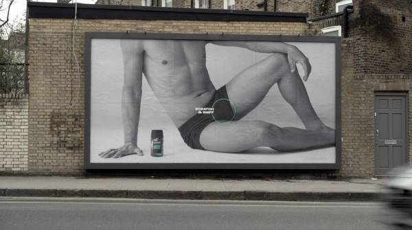 Lynx New Lower Body Spray — Scratch & Sniff